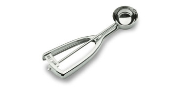 Utensilios de cocina - CUCHARA SERVIR HELADO INOX 5,6 CM