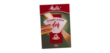 Menaje - PAPEL FILTRO CAFETERA MELITTA 1X4/40