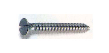 Fijación y Tornilleria - TIRAFONDO ZINCADO CABEZA PLANA RA72 2,4X17 MM