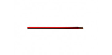 Cables - CABLE AUDIO ROJO/NEGRO 2X0,75