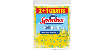 BAYETA AMARILLA (2+1 UDS) MULTIFACIL 36 X 37 CM