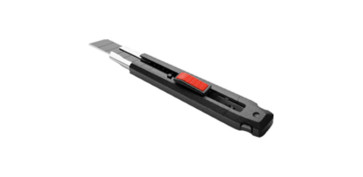 Novedades - CUTER MULTIUSO AUTOBLOQUEO 18MM ABS DISPLEY 24 UDS 158X38X20MM