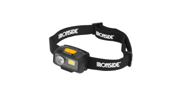 Linternas - LINTERNA IRONSIDE VISION FRONTAL COB LED RECARGABLE 450LM IP22