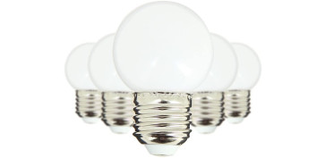 GUIRNALDA EXTER. 12,5X24,5X27,5 CM LED 5M 7000K ABS NE GRL5P 