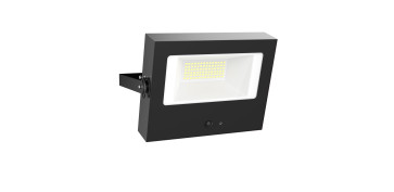 PROYECTOR LED SOLAR NEGRO CCT 3000-4000-5000-6500K 1500LM IP65