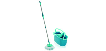 CUBO CON ESCURRIDOR 6 L CENTRIFUGO CLEAN TWIST DISC MOP CON FREGONA