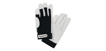 Guantes - GUANTE NAPA CABRA/TEXTIL MAIN GR/NE T 8 