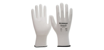 Guantes - GUANTE NILON RECUBRIMIENTO PU WHITESTAR BLANCO T 10 