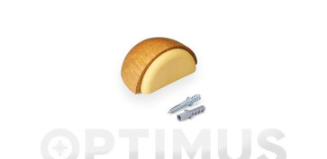 Topes y perchas adhesivas - TOPE ADHESIVO CON TORNILLO (BL 1 U) ROBLE