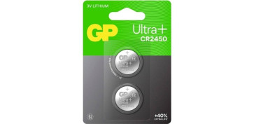 Pilas y baterías - PILA LITIO BOTON CR 2450 3V 2 UNID