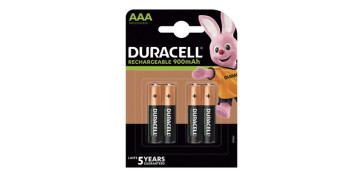 Pilas y baterías - PILA RECARGABLE LR03 AAA 900MAH ULTRA DURACELL 4 PZ 