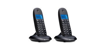 TELEFONO INALAMBRICO MOTOROLA C1002 CB+ DUO NEGRO 