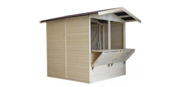 Ordenacion del jardin - KIOSKO 4M² 2X2M