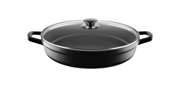 Coccion - RUSTIDERA BAJA ALUMINIO FUNDIDO CON TAPA 40 CM