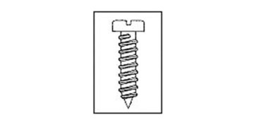 Fijación y Tornilleria - TORNILLO ROSCA CHAPA C/ALOMADA 2,9X16