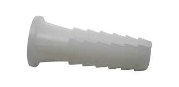 Fijación y Tornilleria - TACO PLASTICO BLANCO 6 MM