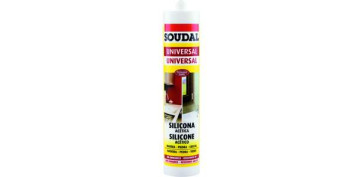 Masillas y siliconas - SILICONA UNIVERSAL 280 ML NEGRO