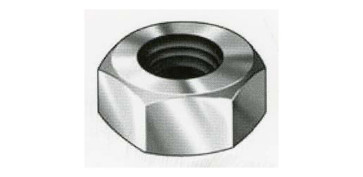 TUERCA DIN934 6.8 CINCADA W 1\" 1/4 16UDS