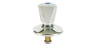 Valvulería y grifería tecnica - MONTURA UNICAP 22/150 EMPOTRAR POMO TRIANGULAR