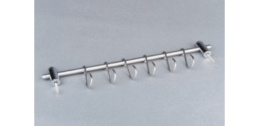 Topes y perchas adhesivas - BARRA SOP PARED 50CM (10 GAN) 764550