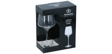 Todo para la mesa - COPA VINO/AGUA PACK 2 UNIDADES 43,5CL