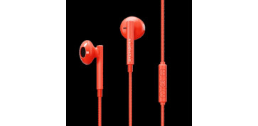 Imagen y sonido - AURICULARES USB TIPO C CABLE 1,2MT URBANISTA NARANJA MICRO Y MANDO CONTROL LLAMADAS Y SONIDO