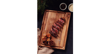 Utensilios de cocina - TABLA CORTAR MADERA Y SERVIR TEKA 33X20X1,8CM