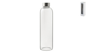 Ordenacion y conservacion de cocina - BOTELLA BOROSILICATO TAPON INOX 1L