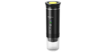 Electrodomesticos de cocina - CAFETERA PORTATIL A BATERIA USB 80 ML NEGRA