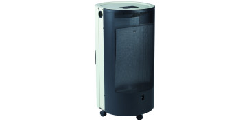 ESTUFA GAS LLAMA AZUL REDONDA \'BELL CHIC\' 4.2 KW BLANCA