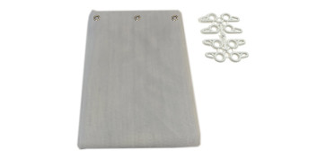 Exterminador de insectos - CORTINA MOSQUITERA PARA PUERTA 150X250 BLANCO