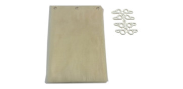Exterminador de insectos - CORTINA MOSQUITERA PARA PUERTA 150X250 BEIGE