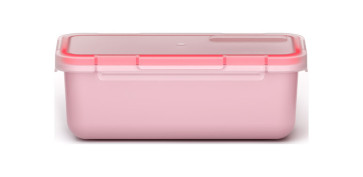 Ordenacion y conservacion de cocina - CONTENEDOR HERMETICO 0,75L ROSA PASTEL