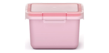 Ordenacion y conservacion de cocina - CONTENEDOR HERMETICO 0,4L ROSA PASTEL