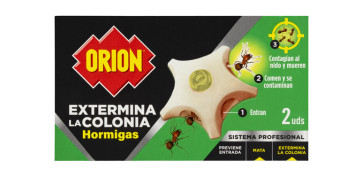 TRAMPA CEBO HORMIGAS ORION 2 UNIDADES