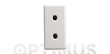 Material instalacion electrico - BASE ENCHUFE ESTRECHA 2P BLANCO S27 PLAY