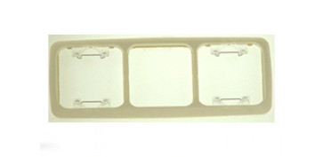 Material instalacion electrico - MARCO 3 ELEMENTOS MARFIL S31