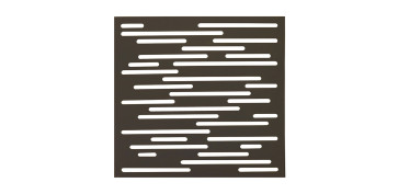 Cercado y ocultacion jardin - CELOSIA JARD 1X1MT FIJA NORTENE PP OXIDO NAUTIC PANEL 201948 