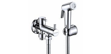 GRIFO DE PARED 1 AGUA CON DUCHA HIGIENICA