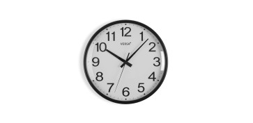 Ordenacion y conservacion de cocina - RELOJ COCINA GIA NEGRO 26CM