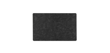 Textil y costura - SALVAMANTEL RECTANGULAR ACOLCHADO GRIS OSCURO 45X30CM