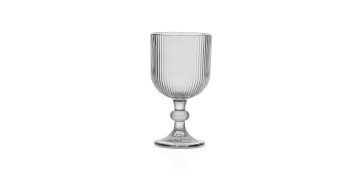 Todo para la mesa - COPA VINO TRANSPARENTE 35CL RAYAS