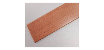 TAPAJUNTAS PVC MEDIACAÑA ADHESIVO 3,5X100CM 1/2C CEREZO NATURAL