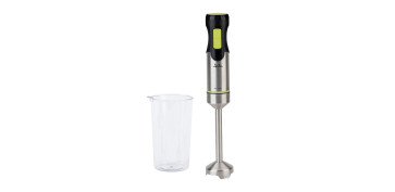 BATIDORA DE MANO INOX CON VASO 1500W CON COLORES