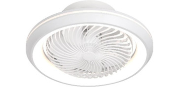 VENTILADOR TECHO PLAFON BLANCO Ø49CM 14W