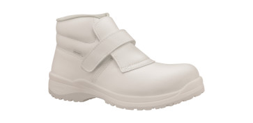 Calzado de seguridad - BOTA SEGURIDAD S2 MERLOT MICROFIBRA BLANCA TALLA 48