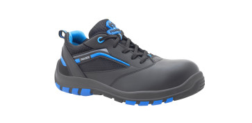 Calzado de seguridad - ZAPATO SEGURIDAD S3 SRC OSLO NEGRA / AZUL TALLA 46