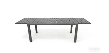 Decoración - MESA ALUMINIO EXTENSIBLE 160-240X89 CM ANTRACITA