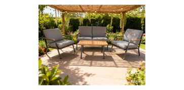 PRECAMPAÑA NOVEDAD MUEBLE JAR - CONJUNTO CAFE ACERO MILAN