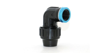 Conduccion Polietileno - CODO RIEGO 90º R/H Ø 40MM-1 1/4 FIT PP NATUUR 